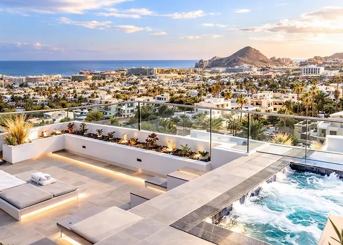 Rooftop Escape • Walk To • Luxury Cabo San Lucas